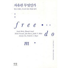 자유란 무엇인가:벌린 아렌트 푸코의 자유 개념을 넘어, 한울아카데미, 사이토 준이치 저/이혜진,김수영,송미정 역