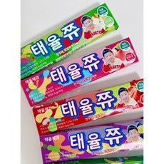 10매-마이쮸 연예인 조공 어린이집 유치원 포토 생일스티커 답례품 선물 굿즈 소량 주문제작, 애플망고 (포토형)