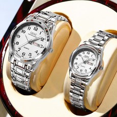 OPK 커플 시계 정품쿼츠 럭셔리 명품 워터프루프 야광 메탈시계