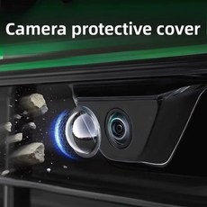 차량 후방 카메라 레인커버 방수 보호 스티커 자동차 후진 레인 쉐이드 커버 1. 2PCS