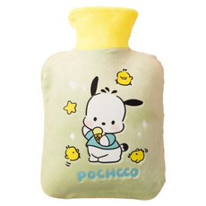 StarR 포차코 캐릭터 보온 물주머니 그린 1L, 1개