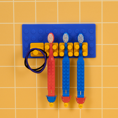 버블루 무타공 공중부양 욕실 치솔 칫솔꽂이 4구, 버블루 칫솔걸이 C(4구), 버블루 칫솔걸이 C, 1개