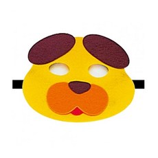 동물가면띠 강아지, 본상품