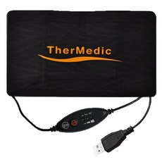 舒美立得 Qi-Point 熱敷貼片 QPU50 (USB接頭) 熱敷舒緩疲勞，USB供電，輕巧便攜, 1個, 黑色