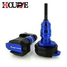 오토바이 낙하 방지 프레임 슬라이더 페어링 가드 충돌 패드 보호대, 2. Blue