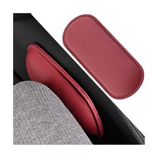 [ 1095653 ] 맨다크 자동차 무릎 쿠션 패드 다리 팔꿈치용 가죽 메모리 폼 차량 도어 팔걸이 베개 편안한 내부 센터 콘솔 허벅지 지지 매트 액세서리 대부분의 자동차, 레드