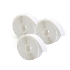 혼스 라벨프린터 전용 리필 라벨지 화이트 (15mm*50mm), 3개, 150칸