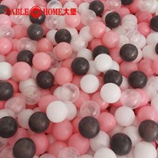 볼풀공 100개 볼풀장 공 파스텔볼 실내 볼풀장 풀공 놀이터 플레이 놀이방, G. 7cm  100 핑크 4 색, 1개