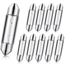 로세세이 10개 제논 페스툰 전구 12볼트 39mm 캐비닛 조명 아래 주방 10와트, 10 Watts