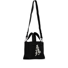 올세인츠 로고 자수 토트 백