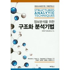 정보분석을 위한 구조화 분석기법, 박영사, Richards J. Heuer Jr.