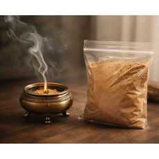 泓潤 台灣檜木粉 檸檬黃檜 薰香 淨香粉, 1個