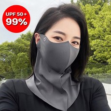 [일반우편배송] UV 자외선차단 쿨링 3D 마스크 스카프 얼굴가리개 스포츠 등산 골프 마스크, [일반우편]차골, 1개