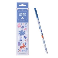 雄獅 三角鉛筆 學齡 2B 奶油獅, 1個, HB情熱夏日三角塗頭鉛筆-NO.1173