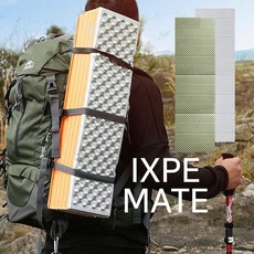 캠핑 발포매트 알루미늄 단열매트 차박 백패킹 돗자리, 올리브그린