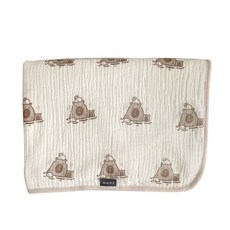 【Chu-mi 啾米】竹纖維防水隔尿墊/保潔墊/外出墊-Doris.Ann, 水豚, 1個