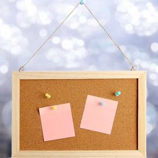 벽걸이 직사각형 코르크 보드판 코르크보드판 벽걸이코르크메모판 코르크판 코르크메모판