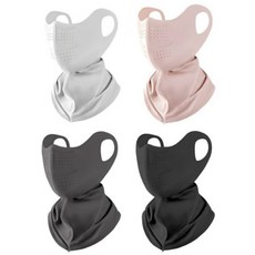 자외선차단 쿨링 스포츠 마스크, 1개, 진그레이