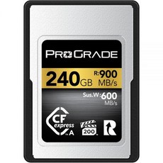 ProGrade Digital CFexpress™ 2.0 타입 A 메모리 카드 (120GB) 골드