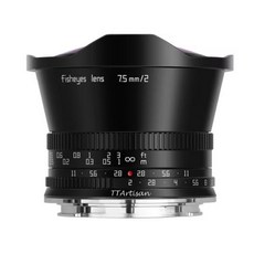 銘匠光學 TTArtisan 7.5mm F2.0 手動對焦魚眼鏡頭 適用於 Sony E Fuji X 佳能 M 王冠