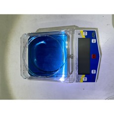 Jin Yuan 小型電子秤 具備公克、英鎊、盎司、台兩單位轉換功能, 0.6kg, 藍白, JF-600g