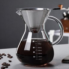 [플로우스팟] 드립서버 세트 800ml 내열유리 주전자