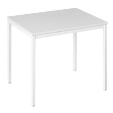 더조아 모던 테이블, 800화이트/화이트다리