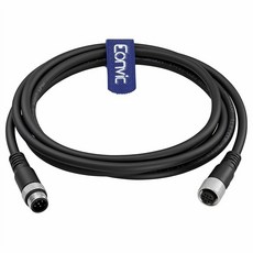 센서 데이터 전송용 M12 5핀 항공급 전기 연결 케이블 PVC 코드, 2M