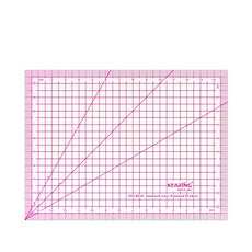 KEARING 패턴자 KEARING 1.2mm 두께 자 패턴 그레이딩 자 30cm/50cm/60cm 패턴자 24인치 재봉자 투명 샌드위치 라인 자 재봉 그래프 자 패션, 1개, 8010