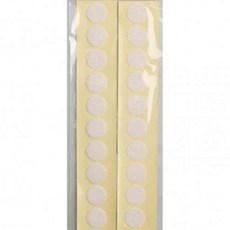 어린이집 원형찍찍이 15mm 까슬이 유아미술