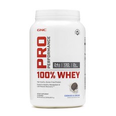 GNC 健安喜 奶油乳清蛋白餅乾, 857.5g, 1個