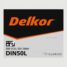 델코 DIN50L 자동차 차량용 배터리 더넥스트스파크 니로 베뉴 공구 무료 대여 폐전지반납, 1개, 공구 대여O / 기존배터리 반납