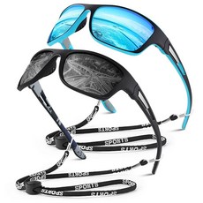 남성용 WEAROYO 편광 스포츠 선글라스 낚시 구동 직사각형 고글 UV400 보호