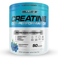 Cellucor 크레아틴 파우더 블루 라즈베리 맛 - 근력 증가 근육량 및 지구력 향상 빠른 흡수를 위한 미립자 크레아틴 1회 제공량당 5g 50회 분량 201963, 11.1 Ounce (Pack of 1), 새로운! 블루 라즈베리, 1개