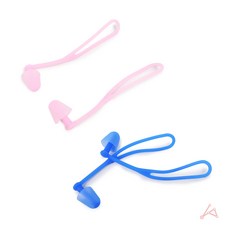 수영 스트랩 귀마개 전문가용, 블루