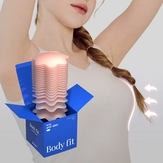 바디핏 실리콘 니플패치 대형 초슬림 누드브라 노브라 20p, 플라워(꽃모양) (NP20F), 1세트, 20매