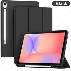 삼성 갤럭시 탭 S10/S9 FE / S10 라이트 10.9인치 / S9 11인치 태블릿용 케이스 자동 절전/깨우기 기능이, 03 Black
