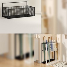 雨傘架/雨傘收納架 家用辦公室門口置物架, 1個, 白色矩形不防滴水