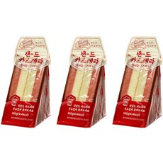 샌드 카스테라 - 딸기향, 3개, 100g