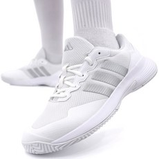 아디다스 여성 테니스화 올코트용 통기성 좋은 메쉬 코트화 하드코트 클레이코트 테니스 신발 가성비 올코트화 입문 연습 훈련화 내구성 좋은 배드민턴 운동화