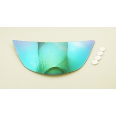 Kawasaki ZR6R 1994-1997 專用電鍍大燈護片 – 極限超快感系列，保護大燈，提升行車安全, 1個