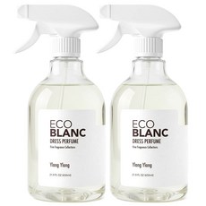에코블랑 섬유탈취제, 2개, 650ml, 일랑일랑