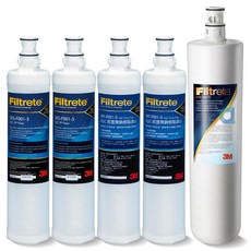 3M S004替換濾心 (共5支) 前置PP二支 樹脂二支, 1套, F004