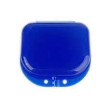 정우 치과용 의치 교정용 리테이너 박스 입구 트레이 구멍이 있는 틀니 케이스 틀니 수납 상자 의치 수납 케이스 휴대하기 쉽다 교정 케이스 구멍 뚫림으로 통기성 얼라이너 케이스 메인