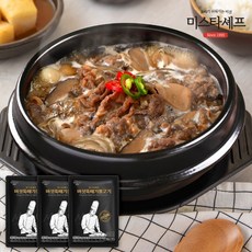 미스타셰프 버섯뚝배기불고기 400g 3팩, 3개