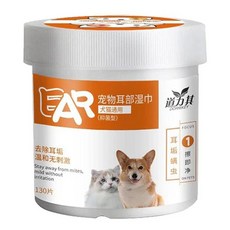 寵物眼部/耳部清潔濕巾 (淚痕濕巾/犬貓通用), 耳部濕巾
