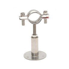 야외 지지대 엘보받침 연통지지대 버클 파이프 굴뚝 연통, 1 지름1519 높이범위150200