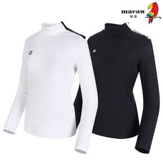 (여성)반하이넥 디자인 티셔츠_MMW4TB91