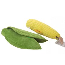 綺敏 K9 LINK TUFF 狗狗玩具 慢食益智 磨牙潔齒響紙發聲, 藏食大玉米, 1個