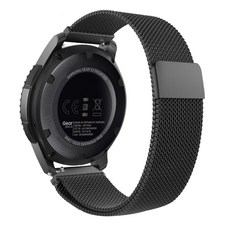 더조은셀러 갤럭시워치3 시계줄 밴드 밀레니즈 루프 자석 41 mm, 1개, 갤럭시워치3 41mm - 블랙
